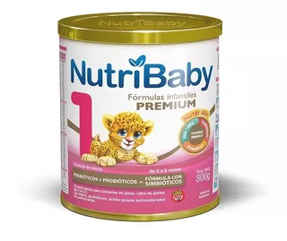 Leche Nutribaby 1 Premium 0 A 6 Meses X 800 G Nutri Baby