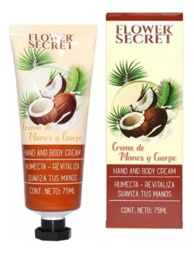 Crema De Manos Y Cuerpo  Flower Secret 