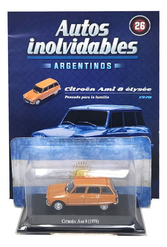 Autos Inolvidables Citroen Ami 8 Elysee 1978 N 26 + Revist 