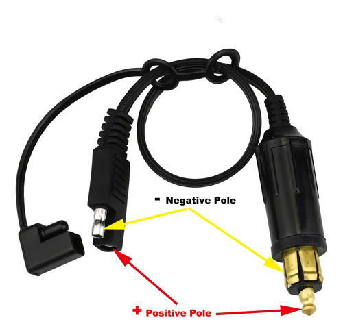 Cllena Adaptador De Enchufe Din Hella A Conector Sae Para...