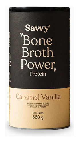 Savvy Proteina Bone Broth Power Caldo De Huesos De Pollo 560g Colageno