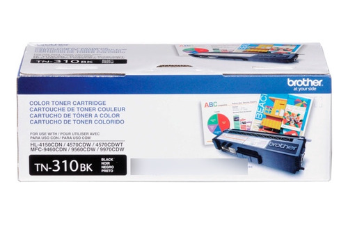 Toner Brother Tn310bk 2500 Páginas | Original