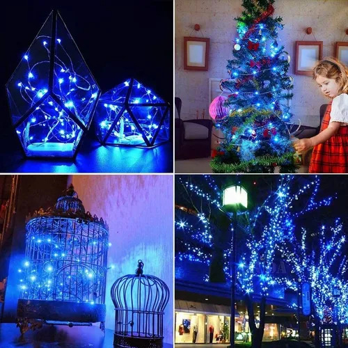 2 Pacotes De Luzes Decorativas 20m Christmas Led Strip 5v Us