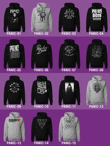 Panic at the disco hoodies hotsell