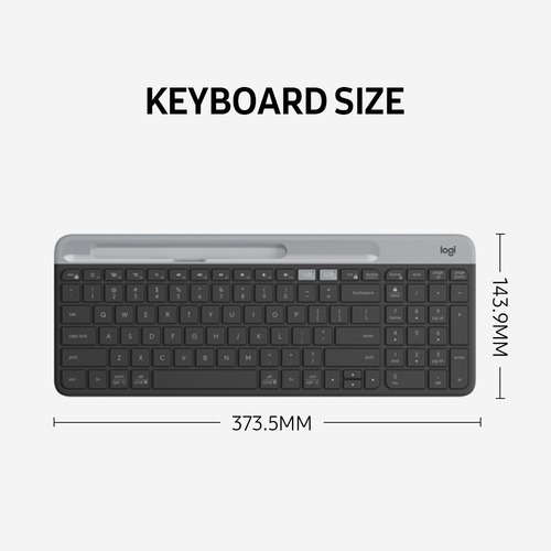 Logitech K580 Teclado Inalámbrico De Oficina Bt&unificar Mod