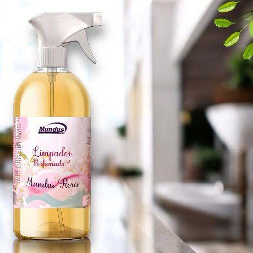 Kit 3 Limpadores Perfumados Mundus Flores 1l(gatilho Incluso