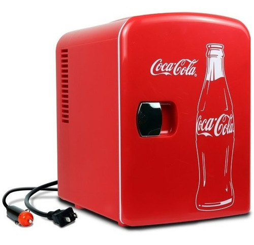 Mini Nevera Refrigerador Portatil Coca Cola 6 Latas