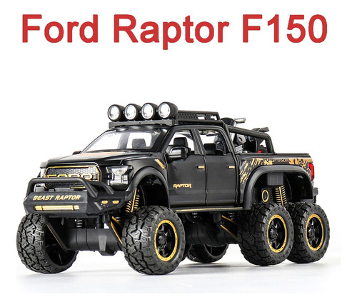 Ford Raptor F150 Edición Tuning Edición Miniatura 1:28