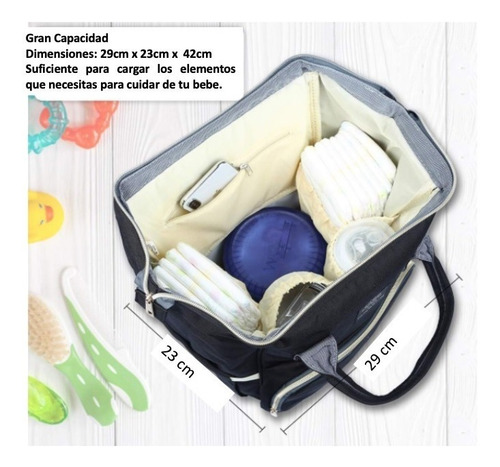 Pañalera Bebé Tipo Morral Bolso Multifuncional Envío Gratis