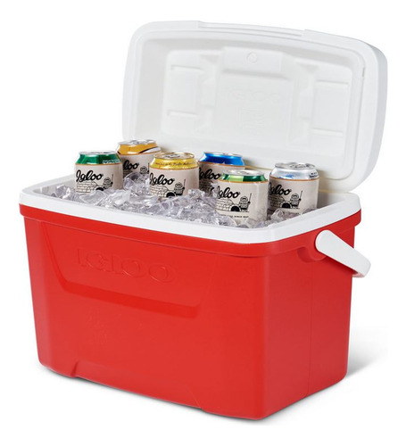 Cooler Laguna 26.5 Litros Rojo 45x29x38 Cms Igloo