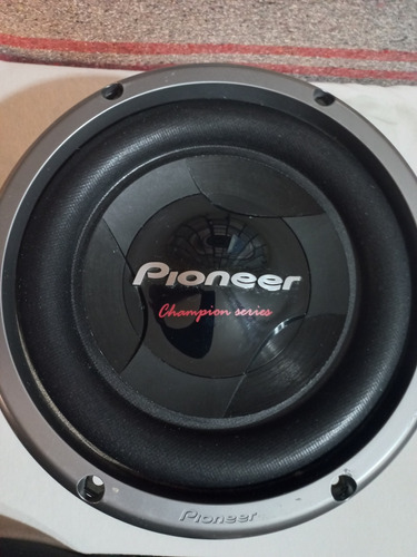 Subwofer Pioneer 10 Doble Bobina 1200w Tsw258d4 México 350