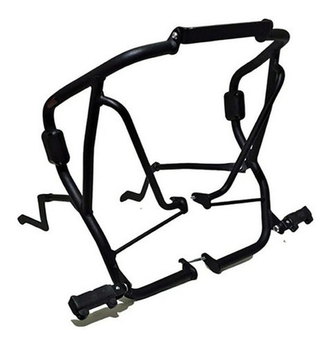 Imagem 4 de 10 de Kit Xre 300 Protetor De Carenagem + Afastador Chapam