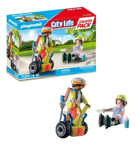 Playmobil Starter Pack City Life Rescate Con Balance - 71257