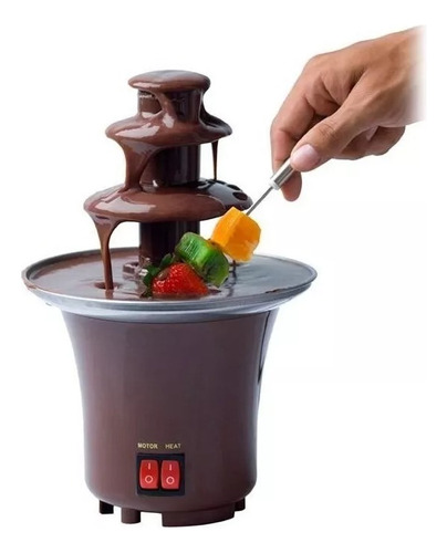 Mini Cascada Chocolate 3 Pisos Fuente Fondue 