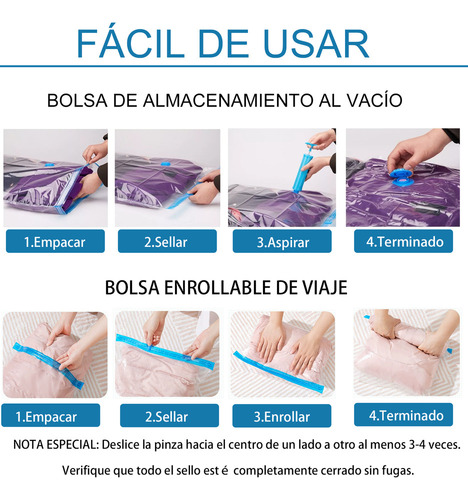 Bolsa De Almacenamiento De Compresión Al Vacío Para Ropa