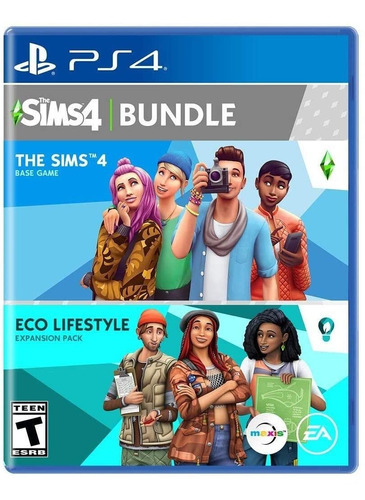The Sims 4 Bundle (base Game & Eco Lifestyle) Ps4