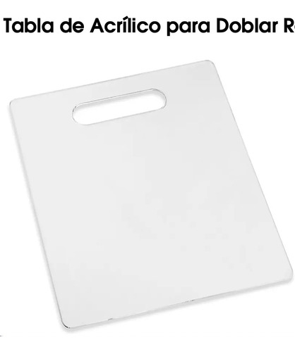 Tabla Acrilico Para Doblar Ropa E Organizar Telas (Usado)