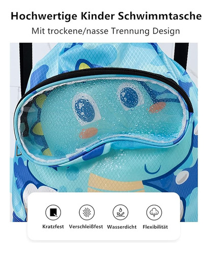 Bolsa De Natación Para Niños Playa Impermeable A