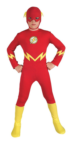 Disfraz De Rubie's Justice League The Flash Para Niño,grande