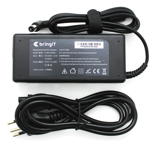 Fonte Carregador Compatível Com Dell Latitude 5480 90w 19,5