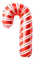 Comprar Globo Metalizado Baston Caramelo Navidad Fiesta Cotillon