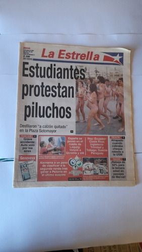 Diario La Estrella Julio 2006 Estudiantes Piluchos (d78