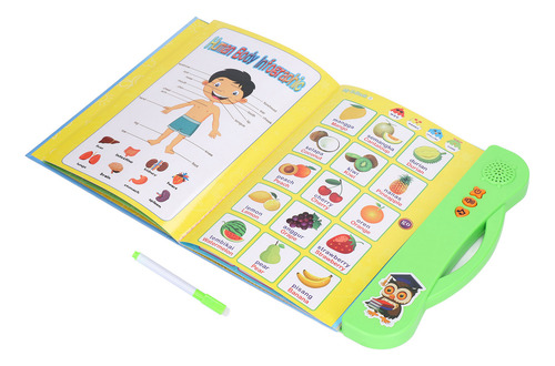Libro De Sonido Green Abc, Electrónico, Inglés, Malayo