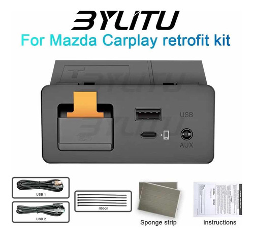 Carplay Mazda Adaptador Plug & Play