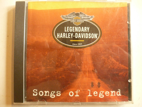 Cd Harley-davidson, Songs Of Legend. Leer Descripción! 