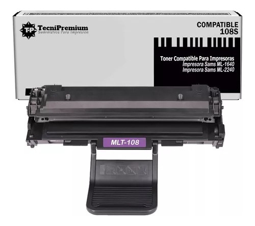 Toner Samsung 108s Negro Generico Para Ml 1640-ml2240