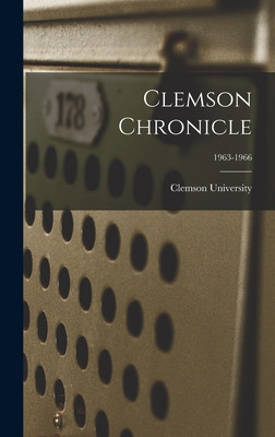 Libro Clemson Chronicle; 1963-1966 - Clemson University