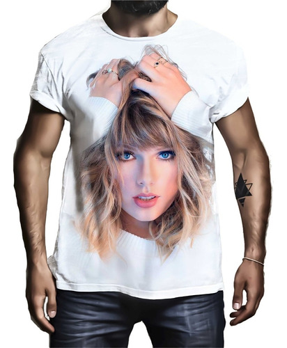 Camiseta Camisa Personalizada Cantora Pop Taylor Swift 1