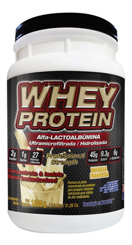 F&nt Whey Protein 1,000 Gr Alfa-lactoalbúmina Gca