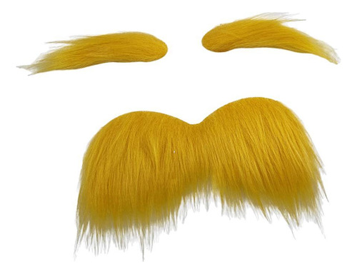3 Conjunto De Barba Y Cejas Postizas, Bigote, Barba