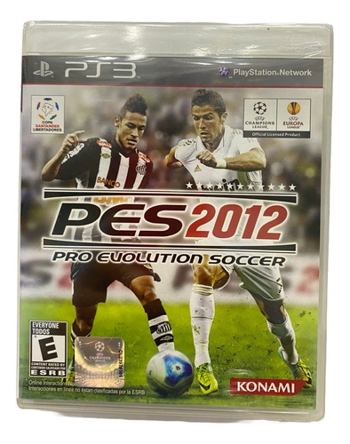 Videojuegos Pes 2012 Pro Evolution Soccer Para Playstation 3