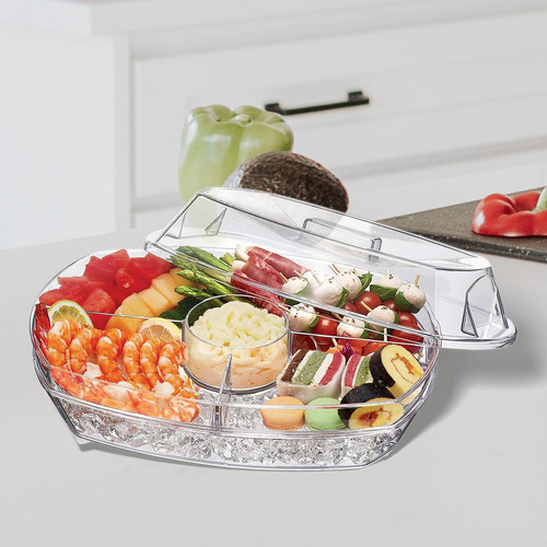 Bandejas De Fiesta Para Servidor De Buffet De Comida Fría