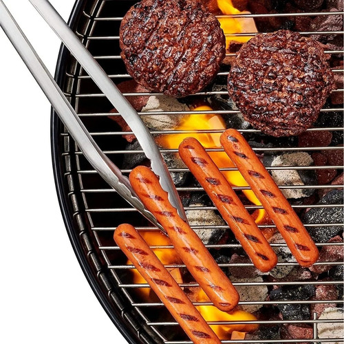 Imagen 2 de 10 de Set Parrilla Oxo Hamburguesa Asado Espatula Y Pinza