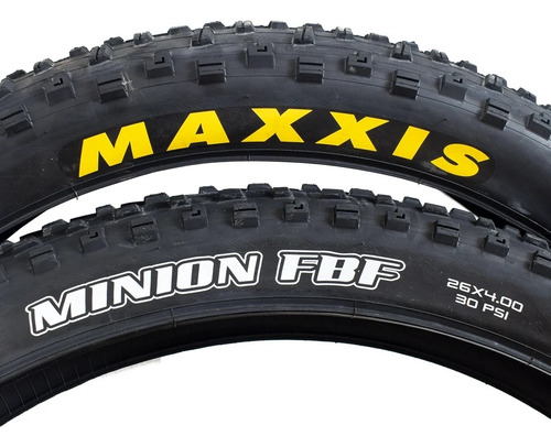 Llanta Maxxis 26x4 Minion Delantera O Trasera Para Fat Bike 