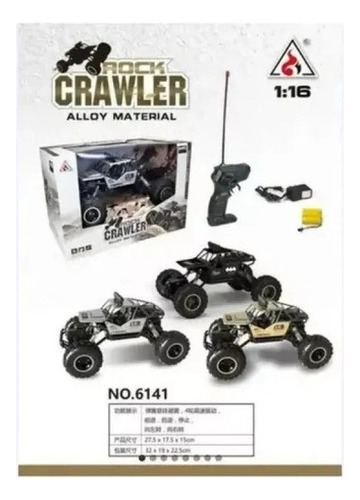Mb Carrinho De Controle Remoto Off-road Rock Crawler 4x4