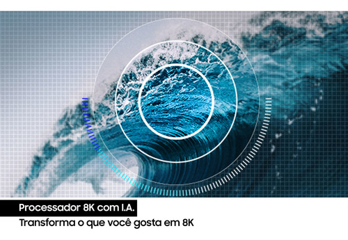 Imagem 5 de 12 de Samsung Smart Tv Qled 8k Q800t 65 , Processador Com Ia