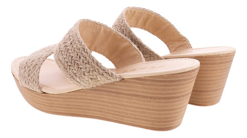 Sandalias De Plataforma Casuales Para Mujer Moda Yute Aona