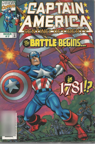 Captain America Sentinel Of Liberty 07 - Bonellihq Cx129 I19