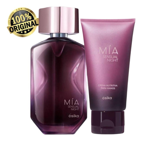 Perfume Mia Sensual Night + Crema De Manos Ésika 