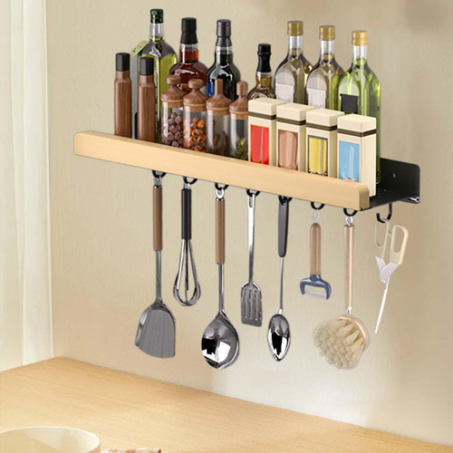 Estante Organizador De Especias, Montaje En Pared, 49cm