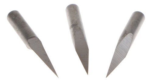 10 Piezas 3.175 Mm De Acero De Tungsteno Grabado 10 Grados