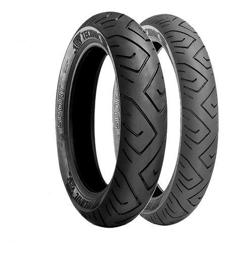Par Pneu Comet 250 110-70-17 + 140-70-17 (+largo) Technic