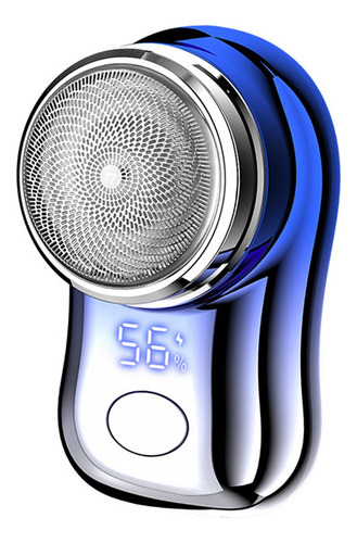 Hx 3 Mini Barbeadores Masculinos, Tamanho Azul Gradiente