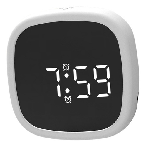 Mini Reloj Digital Pantalla Led De Bolsillo Activado Por Voz