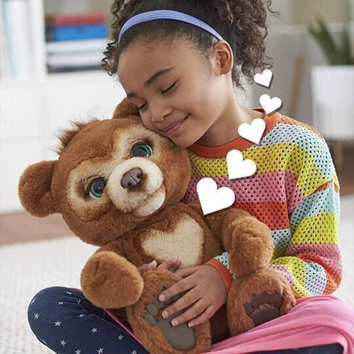 Muñeco De Pelucia Interactivo Con Forma De Oso Curioso De Br
