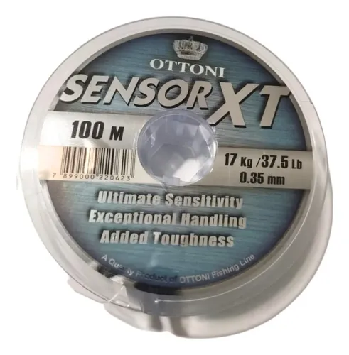 Linha Pesca Monofilamento Sensor Xt 0,35mm 17kg 100m Cor Branco